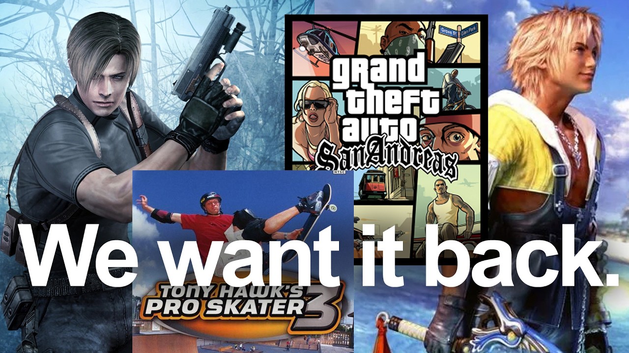 Why everyone wants the 2000s videogames back. (YouTube)